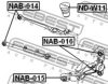 NISSA 55240WA000 Shock Absorber